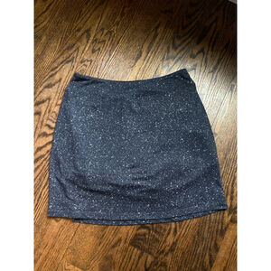 Women's Segments Luxe Skort Size M Black White